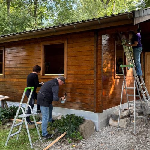 Arbeitseinsatz Hundeplatz am 13.09.2025